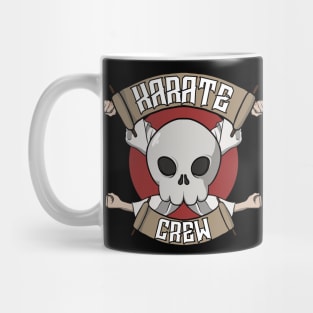 Karate crew Jolly Roger pirate flag Mug